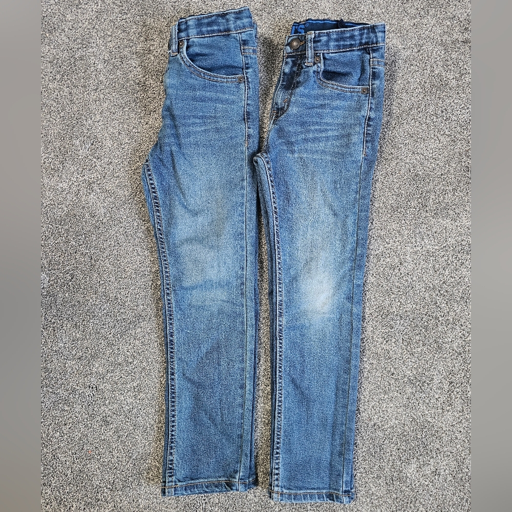 Levi's Boy's Denim Jeans 512 Size 7Reg